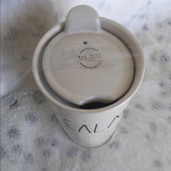 Rae Dunn Tumbler Rae Dunn Travel Mug CALM - Picture 2 of 3